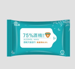 10 hojas/paquete 75% Alcohol toallitas húmedas portátil <span class=keywords><strong>torundas</strong></span> <span class=keywords><strong>de</strong></span> algodón con toallitas desinfectantes - Product Image 5