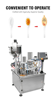Machine de remplissage et de scellage rotative automatique pour miel, pulpe de fruits, sirop et pâte de loquat – Offre Spéciale