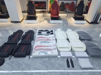 Kit de coussins de siège sport RS4 RS5 amélioré, housses de course en cuir personnalisées de luxe pour Audi A4 A5 B9 2017-2024