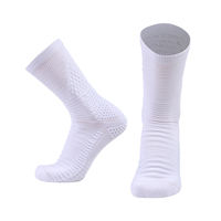 Chaussettes de sport de basketball pour hommes KTS18, logo personnalisé d'usine, sans MOQ, athlétiques, respirantes, de performance, compression, tricot 3D, élite