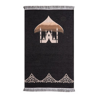 Tapis de sol en relief de luxe arabe turc agenouillé mosquée tapis de prière de l'islam tapis de prière pour musulman Madina