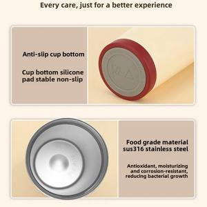 Taza Mezcladora Automática de Acero Inoxidable de 500 ml, Antiderrames, para Café y Leche, Portátil, para Oficina, Negocios, con Carga Tipo C - Product Image 5