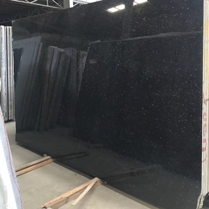<span class=keywords><strong>Lastre</strong></span> di Granito Nero Galaxy di Alta Qualità, Lucidate, in <span class=keywords><strong>Pietra</strong></span> <span class=keywords><strong>Naturale</strong></span> per Piani Cucina, Pareti, Pavimenti, Bagni, Interni ed Esterni - Product Image 1