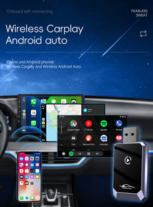 Adaptador Inalámbrico USB para Auto con Android Auto y Carplay 2 en 1, Suministro de Fábrica - Product Image 2