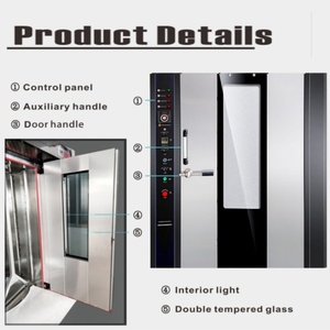 Chất lượng cao hoàn toàn tự động làm bánh mì thiết bị thương mại quay giá lò bánh trung thu bánh pizza Bánh Mì Bánh mì nóng không khí Lò quay - Product Image 5