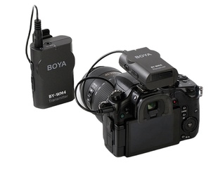 ไมโครโฟนไร้สาย WM4 PRO แบบหนีบปกเสื้อ สำหรับมือถือ กล้อง SLR บันทึกเสียงสด ได้รับสัญญาณแล้ว - Product Image 3