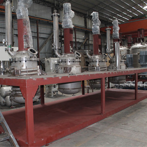 Reactor Vessel Mixing Jacket Tank con inversor Mi Adhesive Making Reactor para madera Alkyd Resin Formulated Chemist - Product Image 5