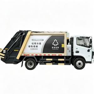รถบรรทุกเก็บขยะสำหรับที่อยู่อาศัยขนาด 8,000 ลิตร ยี่ห้อ Foton 4x2 รถบดอัดขยะขนาด 14 ลูกบาศก์เมตร - Product Image 1