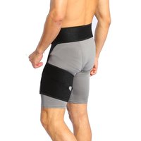 Premium Neoprene Groin Support Brace Wrap Strained Hip Thigh Hamstring Injury