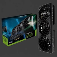 Komputer AI Rendering Gaming Baru Palit GeForce RTX 5080 Infinity 3 OC 16GB GDDR7 Kipas Turbo Tiga Bandwidth Tinggi Desktop