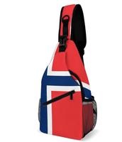 Sac bandoulière de haute qualité avec drapeau du Monaco, logo personnalisé, sac de poitrine, sac à dos bandoulière, sac de voyage