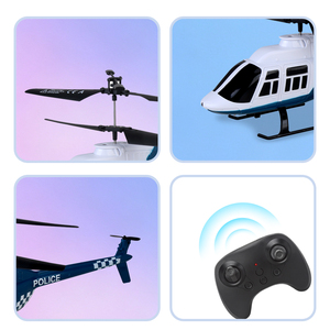 Hélicoptère RC 2.4G à vol stationnaire automatique avec décollage et atterrissage à une touche, hélicoptère télécommandé à direction complète, jouet <span class=keywords><strong>de</strong></span> <span class=keywords><strong>combat</strong></span> infrarouge pour enfants - Product Image 3