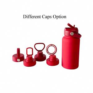 Frasco de vacío de acero inoxidable personalizado de 20Oz, 32Oz, 40Oz, botella de agua aislada, botella deportiva de boca ancha americana - Product Image 6