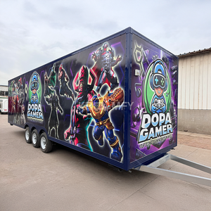 Remorque de cuisine mobile entièrement équipée à 6 roues en fibre de verre pour pizzas, tamales et bonbons - Product Image 2