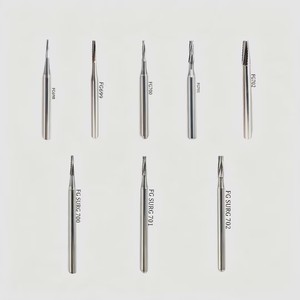 Fraise conique à <span class=keywords><strong>coupe</strong></span> transversale en carbure FG # 700 # 700L Long Cross Cut - Product Image 1