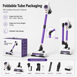 BLDC 350W Cordless Stick <b>Vacuum</b> Cleaner 28KPa Powerful Suction Rechargeable Handheld <b>Vacuum</b> Cleaner Factory Supplier - Product Image 2