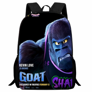 Mochila Infantil con Diseño de Dibujos Animados, Modelo Miracle Dream Team Goat, para Estudiantes, de Doble Asa, para Almacenamiento, para Uso Diario - Product Image 6
