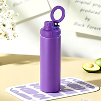 Bouteille d'eau magnétique pour téléphone portable de 25 oz, en acier inoxydable, isolée sous vide, gourde de sport, certifiée CE, BSCI, CPC, FCC, REACH, LFGB, CPSIA