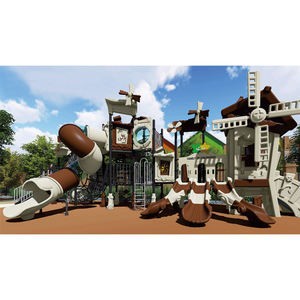 Fabrik Lieferant Windmühle Serie Kinder Outdoor-Spielplatz Kinder Plastik rutschen - Product Image 3