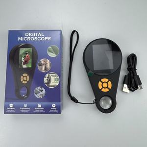 Mini 1080P Digital <b>Microscope</b> 2MP 500X Magnification Portable Handheld Screen Magnifier Loupe Toy for Students kids Children - Product Image 6