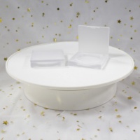 Boîtier compact carré vide en plastique écologique à couche unique pour poudre, blush et fard à paupières, emballage personnalisable couleur OEM/ODM