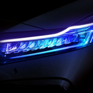 30cm 45cm 60cm Xe Dẫn ban ngày Chạy ánh sáng trắng lần lượt tín hiệu màu vàng dòng chảy đèn - Product Image 4