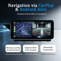 Système Linux LELV pour voiture, lecteur vidéo de navigation CarPlay pour Mercedes-Benz Classe GLK X204, écran 10,25 pouces, Android Auto