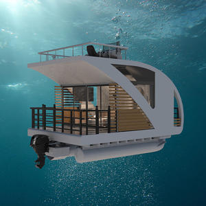 Allhouse Houseboat Water House яхта роскошный плавучий дом алюминиевый роскошный плавучий дом - Product Image 1