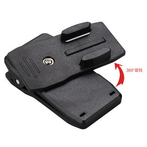 ชุดอุปกรณ์เสริมสำหรับ GoPro 13 กระเป๋าเป้สะพายหลัง สายรัด หมวก หมุนได้ 360 องศา สำหรับ DJI คลิปหนีบการ์ด ช่องใส่การ์ดอเนกประสงค์ วัสดุพลาสติกและ PC - Product Image 5