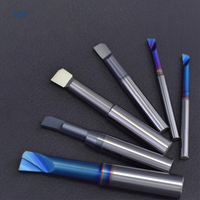 ZHY Barre de perçage en carbure monobloc pour micro-trous, pour mini-tours à tête mobile et machines de type suisse, outils de perçage
