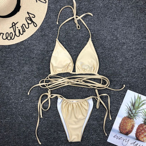 Nuevo Traje de Baño de Dos Piezas para Mujer, Bikini Sexy con Tiras - Product Image 3