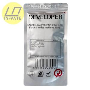 Infaste Yüksek Kaliteli Uyumlu Siyah Renkli Geliştirici Tozu Sha-rp MX623 753 904 Fotokopi Makinesi için - Product Image 1