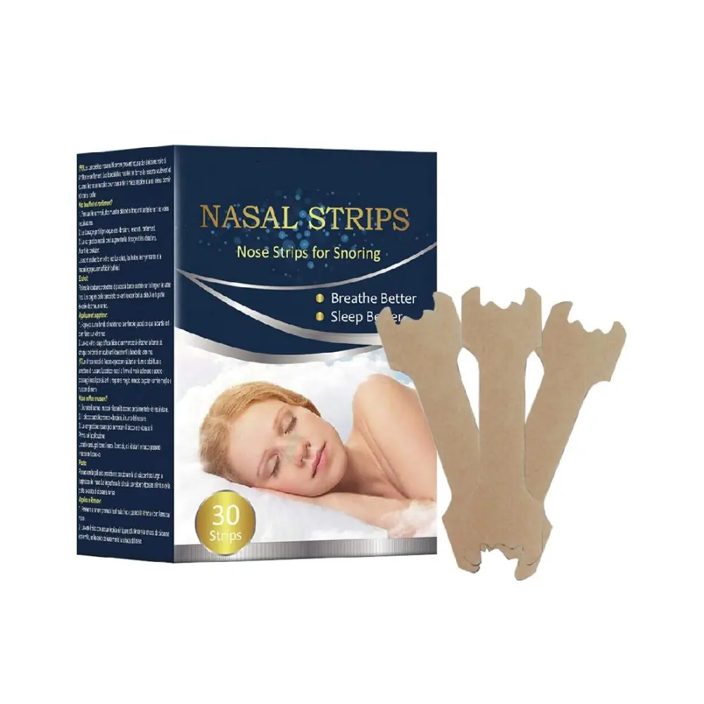 Factory Breathe Right Nasal Strips for Sleeping Custom Logo Stop Snoring Extra Strength for Men & Women