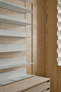 Optical Store Interior Design Solution | Custom Wooden Glasses Display <b>Shelf</b> & LED Illuminated Eyewear Showcase - Product Image 6