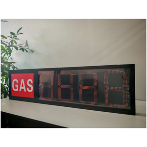Tùy chỉnh Wifi + RF từ xa 12inch gas 8888 Red <span class=keywords><strong>LED</strong></span> trạm xăng hiển thị với kỹ thuật số trạm xăng hiển thị - Product Image 4
