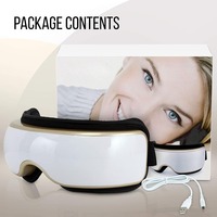 2025 nouveau sans fil numérique 3D intelligent électrique chauffé vibrant Relax soins des yeux masseur lunettes soulagement confortable pour la fatigue oculaire