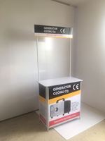 En aluminium de promotion de pop comptoir stand pour la publicité