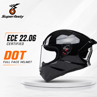 Casco Integrale da Moto Adventure ADV Omologato DOT Certificato ECE per Fuoristrada e Moto da Cross Antiappannamento 821