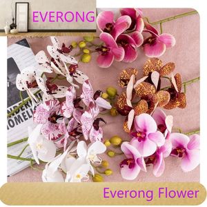 Plante en soie décoration de la maison papillon <span class=keywords><strong>orchidée</strong></span> fleur artificielle Phalaenopsis <span class=keywords><strong>fausse</strong></span> table fleur décorative - Product Image 2