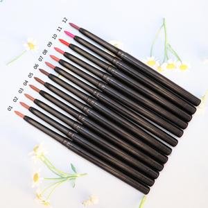 <span class=keywords><strong>Crayon</strong></span> à lèvres crémeux imperméable à l'eau de maquillage <span class=keywords><strong>permanent</strong></span> <span class=keywords><strong>Crayon</strong></span> à lèvres crémeux au design de mode - Product Image 2