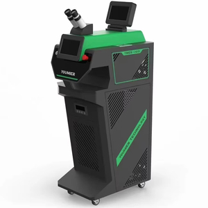 เครื่องเชื่อมเลเซอร์สำหรับงานจิวเวลรี่ พร้อมระบบระบายความร้อนด้วยน้ำ 200w Yag Spot Welders สำหรับซ่อมแหวนแต่งงาน - Product Image 2