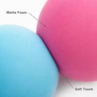 Balles anti-stress en mousse mate, douces au toucher, en vrac, en seau, couleurs assorties, balles anti-stress de bureau