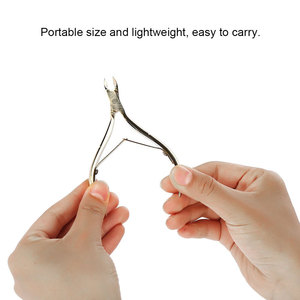 Coupe-cuticules en acier inoxydable, outil professionnel pour le nail art, éliminateur de peaux mortes pour les ongles des doigts et des orteils, instrument de beauté - Product Image 4