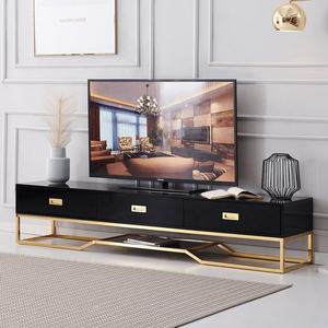 <span class=keywords><strong>Meuble</strong></span> <span class=keywords><strong>TV</strong></span> en bois brillant de conception nouvelle, unité <span class=keywords><strong>TV</strong></span>, mobilier moderne de luxe pour le salon, support <span class=keywords><strong>TV</strong></span> - Product Image 3