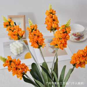 Flores Artificiales de Lavanda Laixing, Flores de Seda de Colores Mezclados, Decoraciones para Bodas, Decoración del Hogar, Estilo Moderno Ligero - Product Image 4