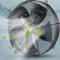 Hochleistungs-Kugellager-Axialventilator mit Außenläufermotor, 5-Blatt-Industriekühlung, OEM-Lüfterrad