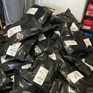 Custom Printed Logo Recyclable for Courier Express Bags Socks Fur Water-proof Self-adhesive Shoes Clothing Packaging - Product Image 6