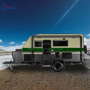 Lujo 15Ft 2 Litera Off Road Travel Trailer Camper Rv Barato China Buena calidad Autocaravana Caravana móvil - Product Image 4