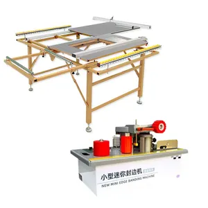 The small edge sealing machine used on the saw table is small in size and convenient to carry