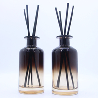 Diffuseur cylindrique à bâtonnets en verre blanc de haute qualité, avec bouchon à clipser, style classique
